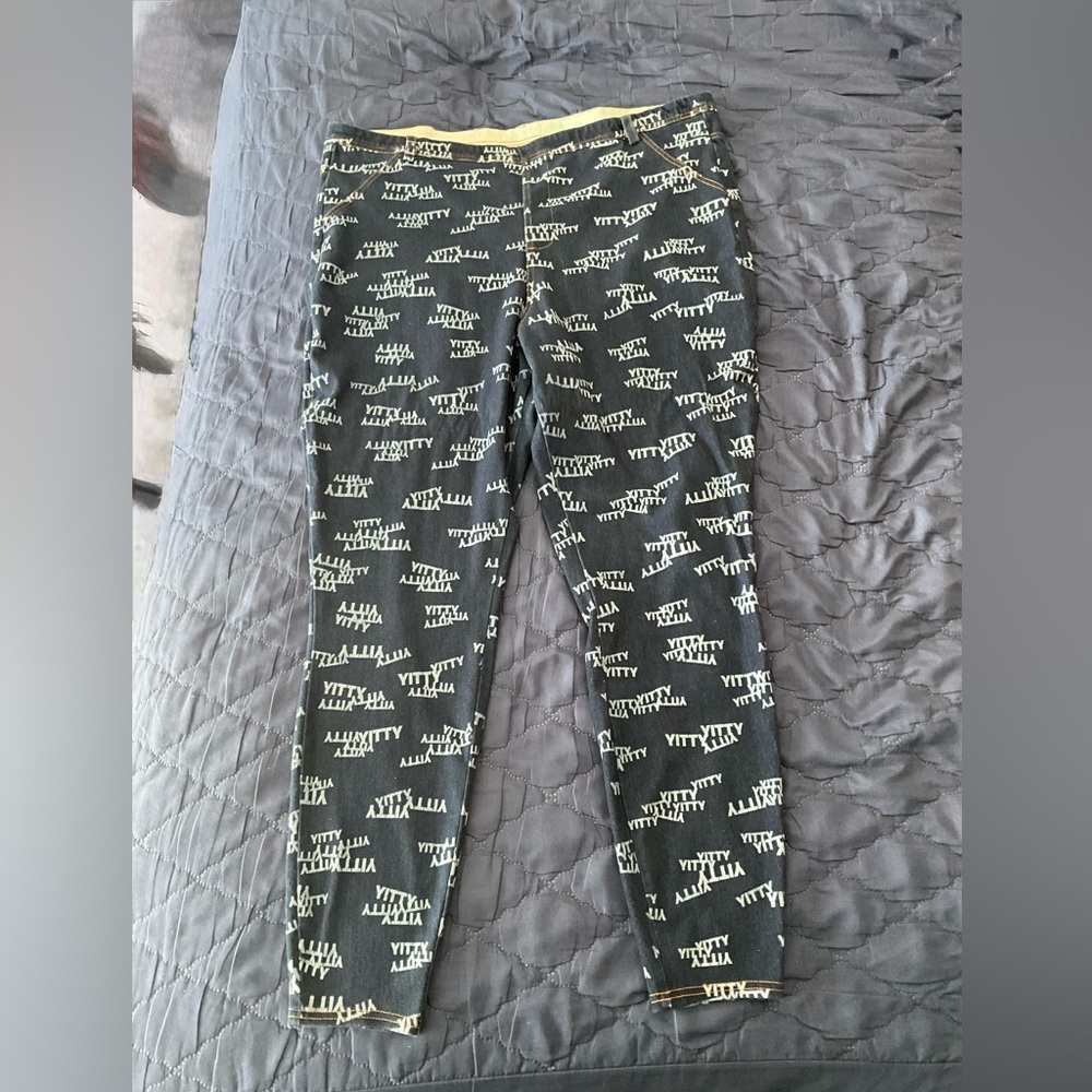 Dark Blue YITTY Logo Jeggings